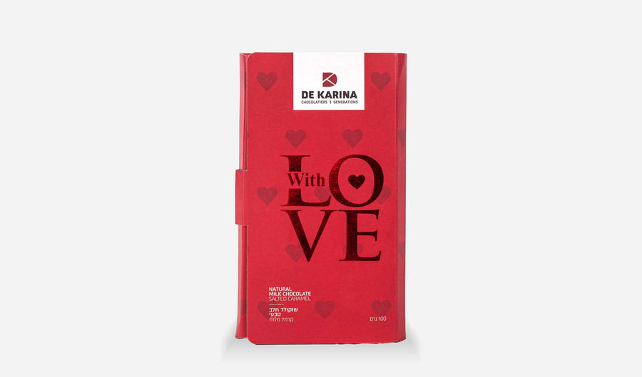 טבלת חלב קולקציית LOVE דה קרינה